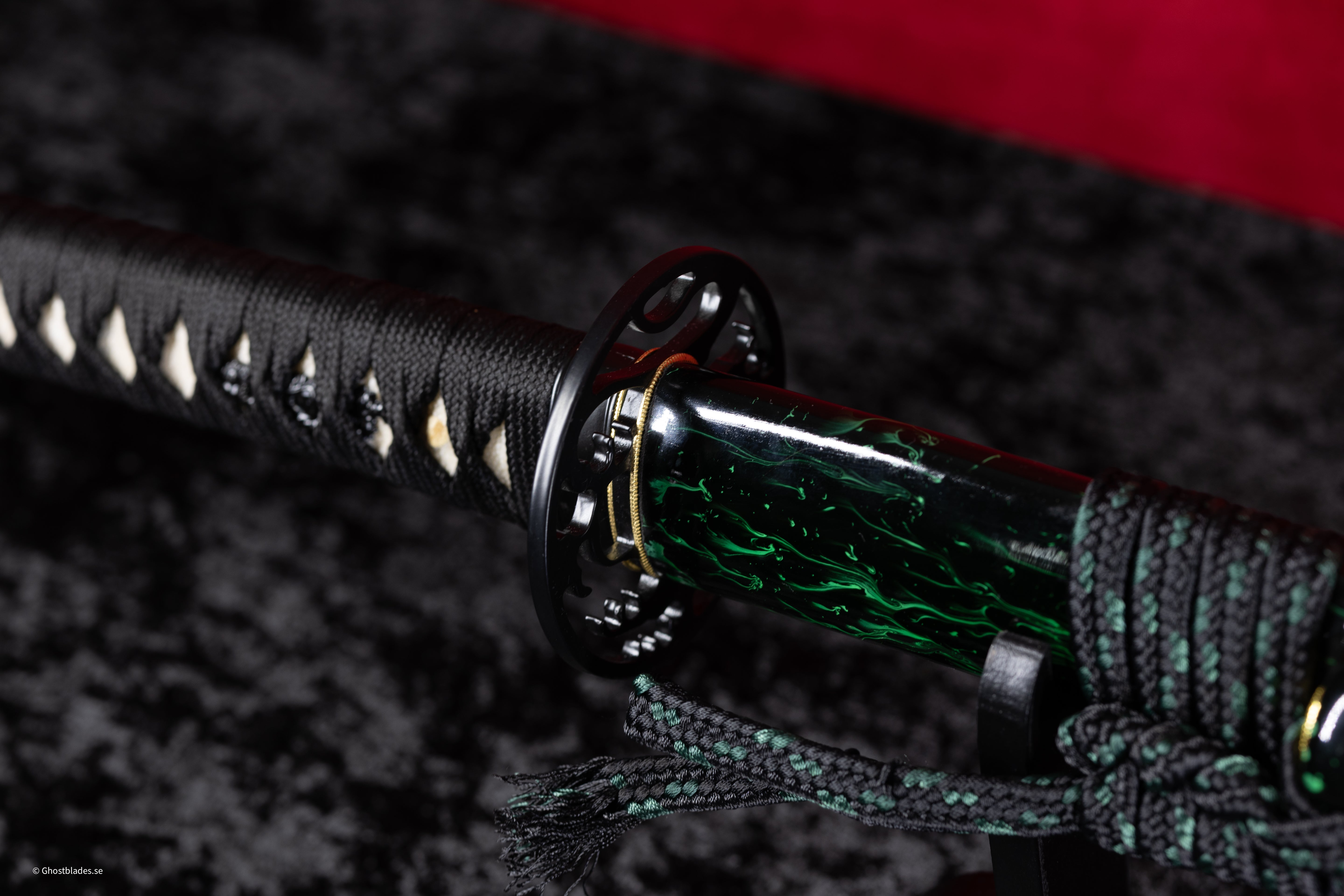 The Virus Katana - Handmade Samurai Sword in T10 Steel