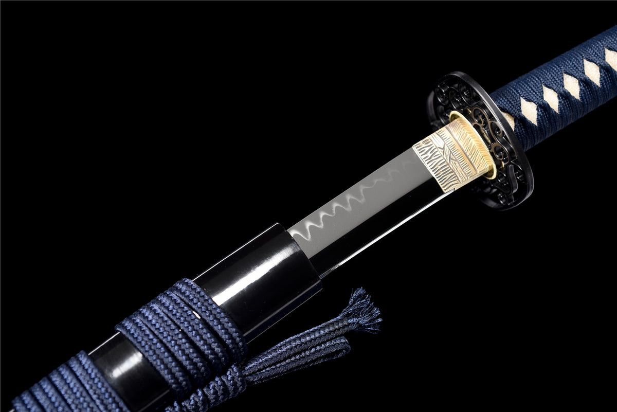 Thunder Struck Katana – Lerhärdad T10 med Super Mirror Finish