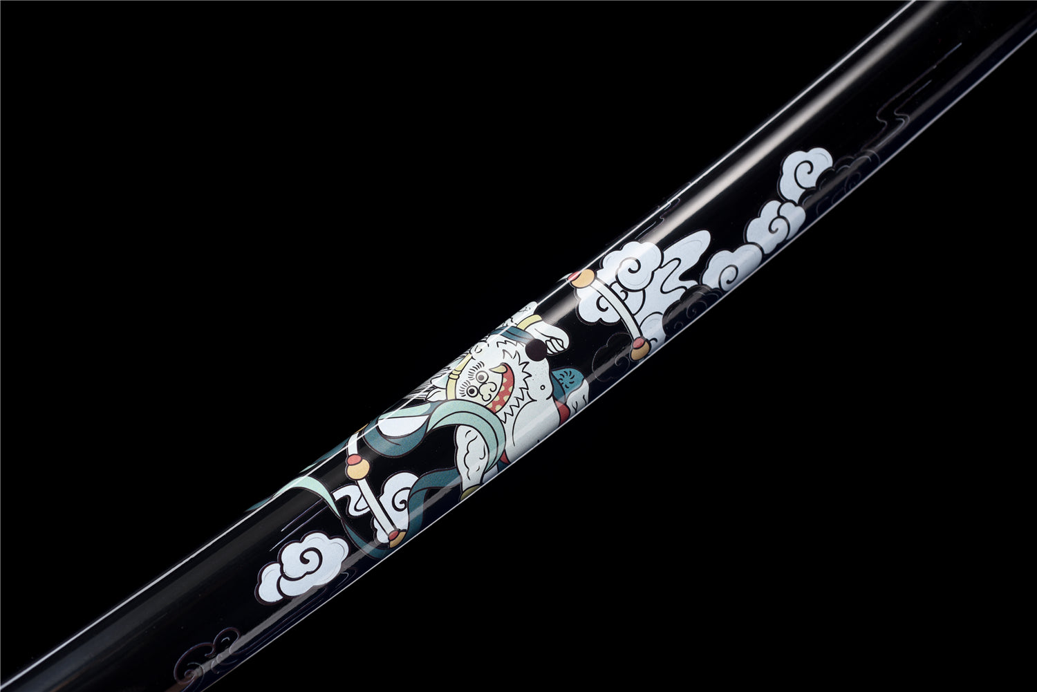 Thunder Struck Katana – Lerhärdad T10 med Super Mirror Finish