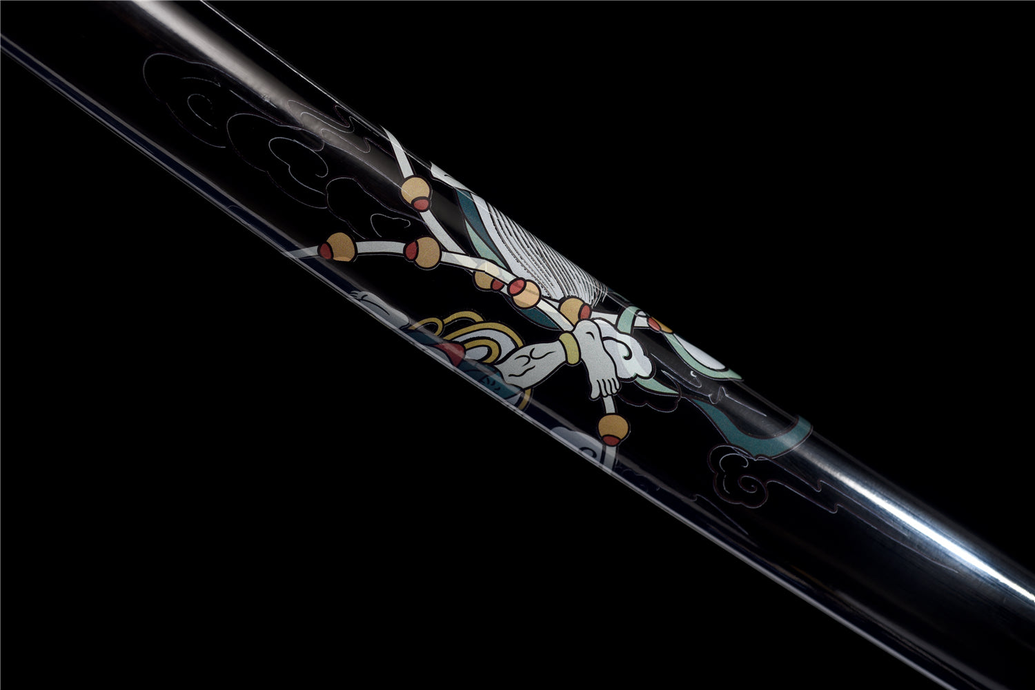 Thunder Struck Katana – Lerhärdad T10 med Super Mirror Finish