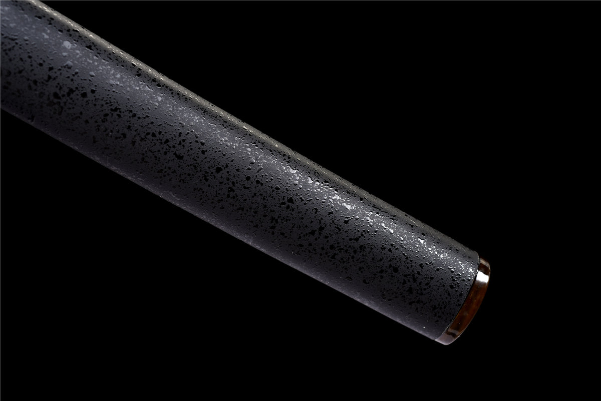 Tora no Kage Katana – T10 Stål med Hamon och Horninlägg