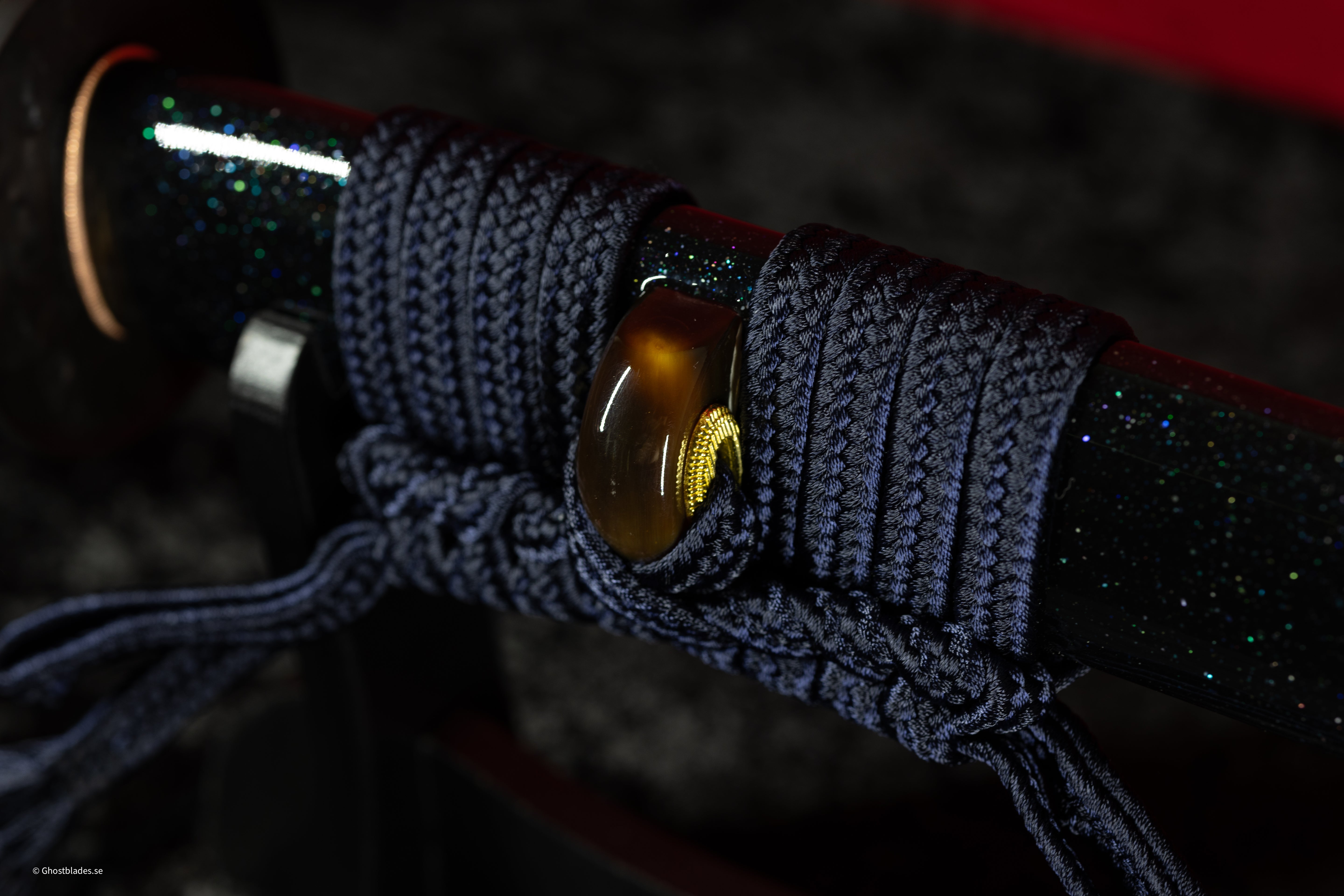 Velvet Eclipse Katana - Handmade Samurai Sword in T10 Steel