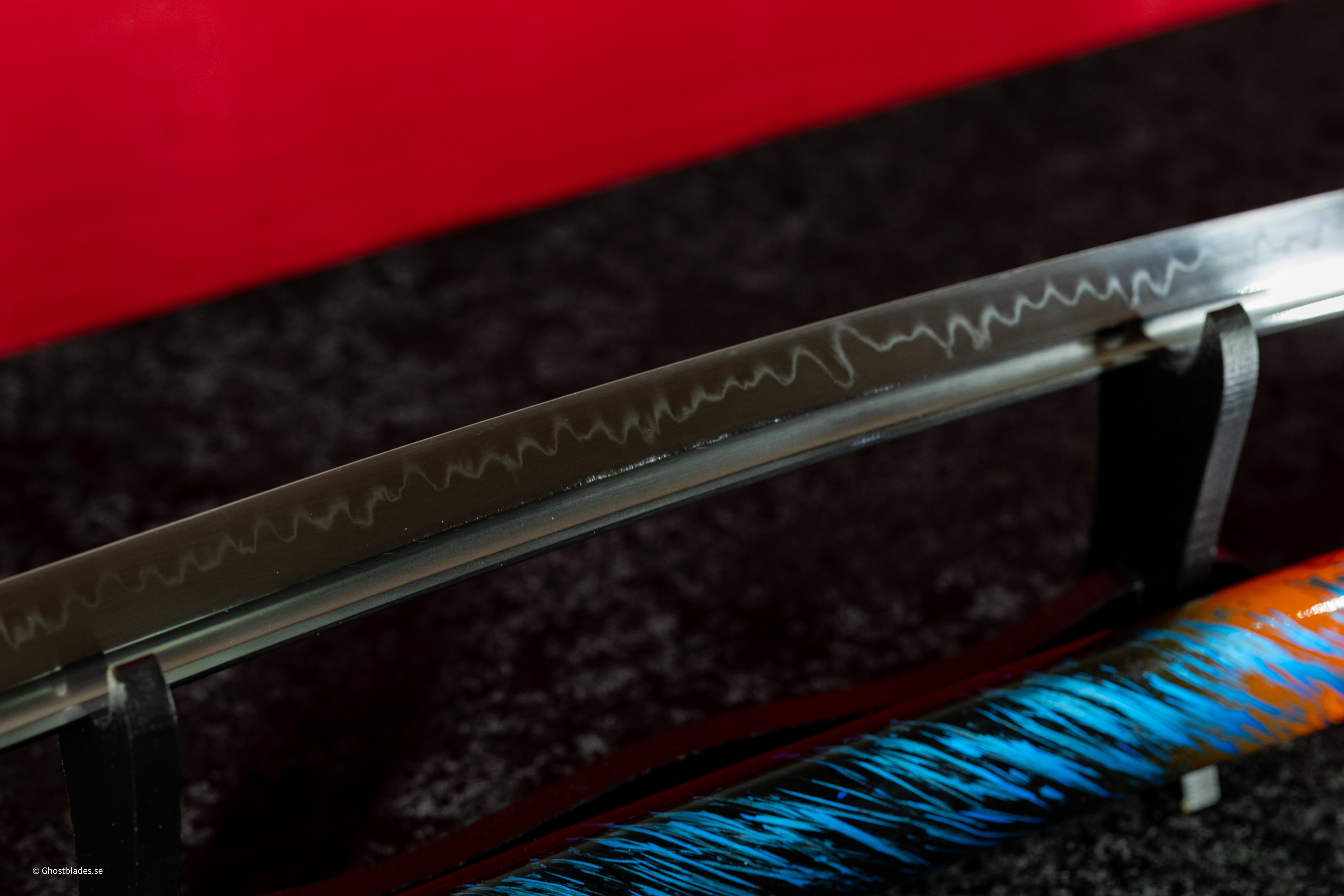 Voltage Katana - Handmade Samurai Sword in T10 Steel