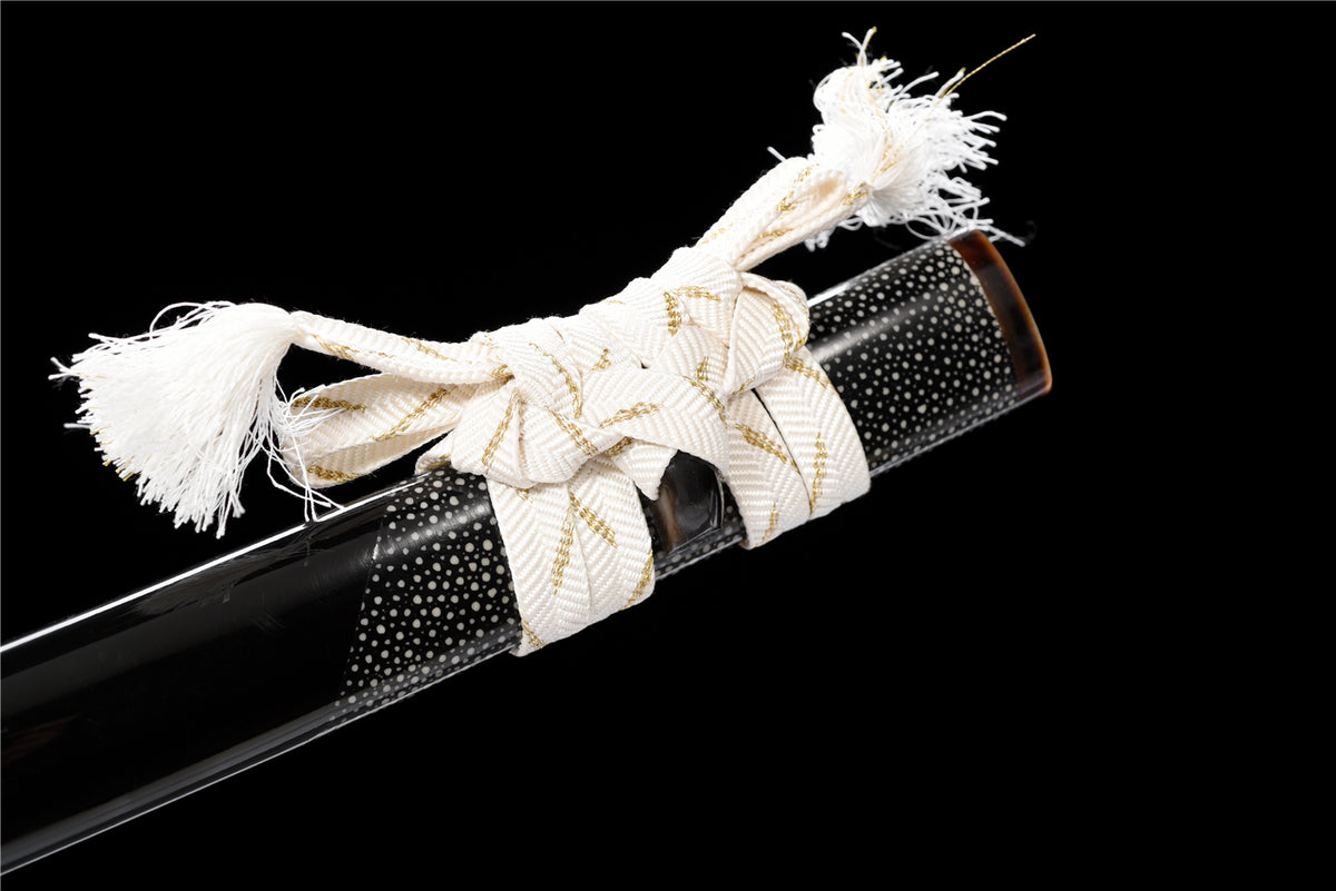 Yin & Yang Katana – T10 Stål med Notare-Gunome Hamon - 3-Ton Polering