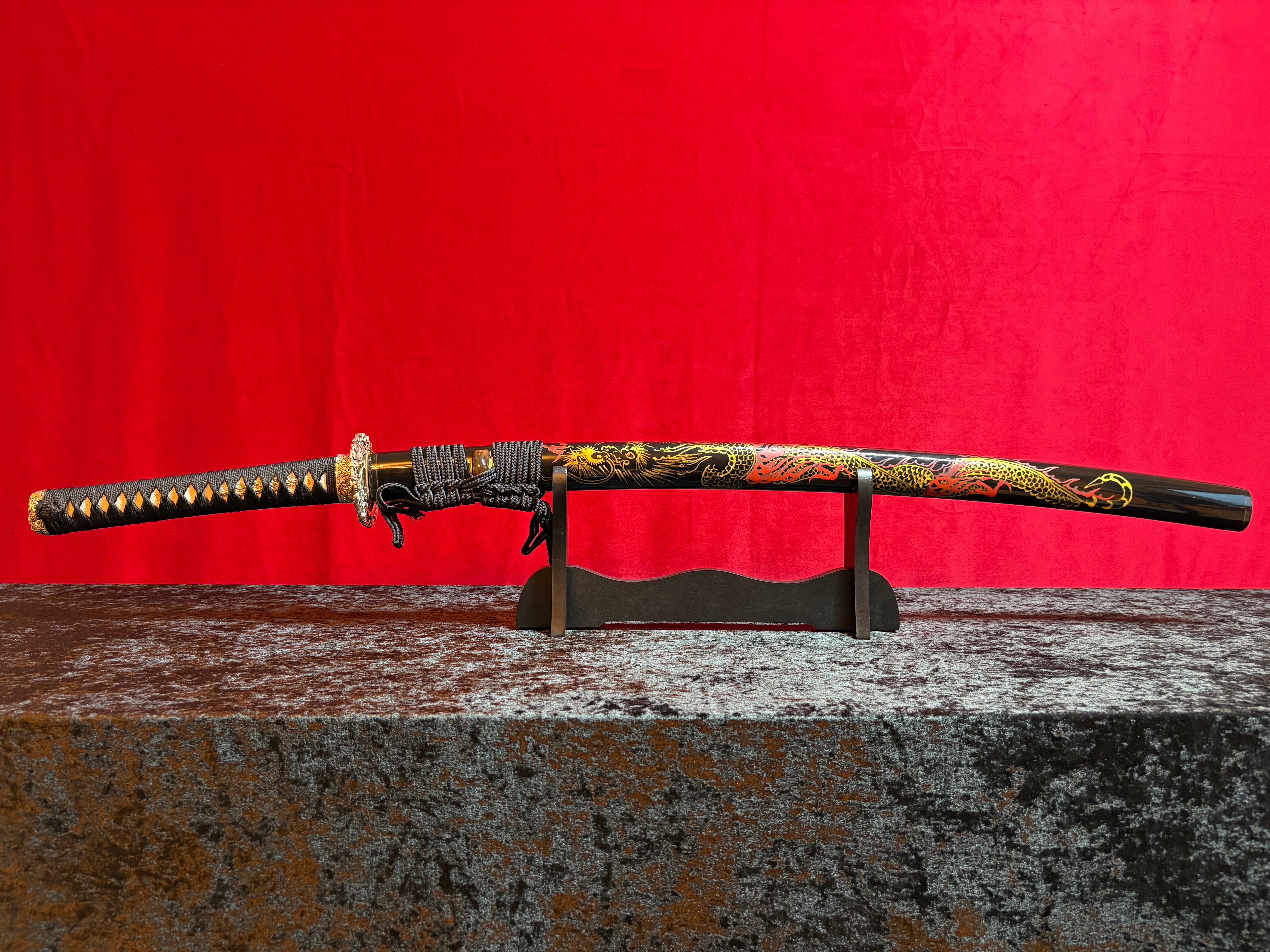 Cloud Dragon Katana Sword