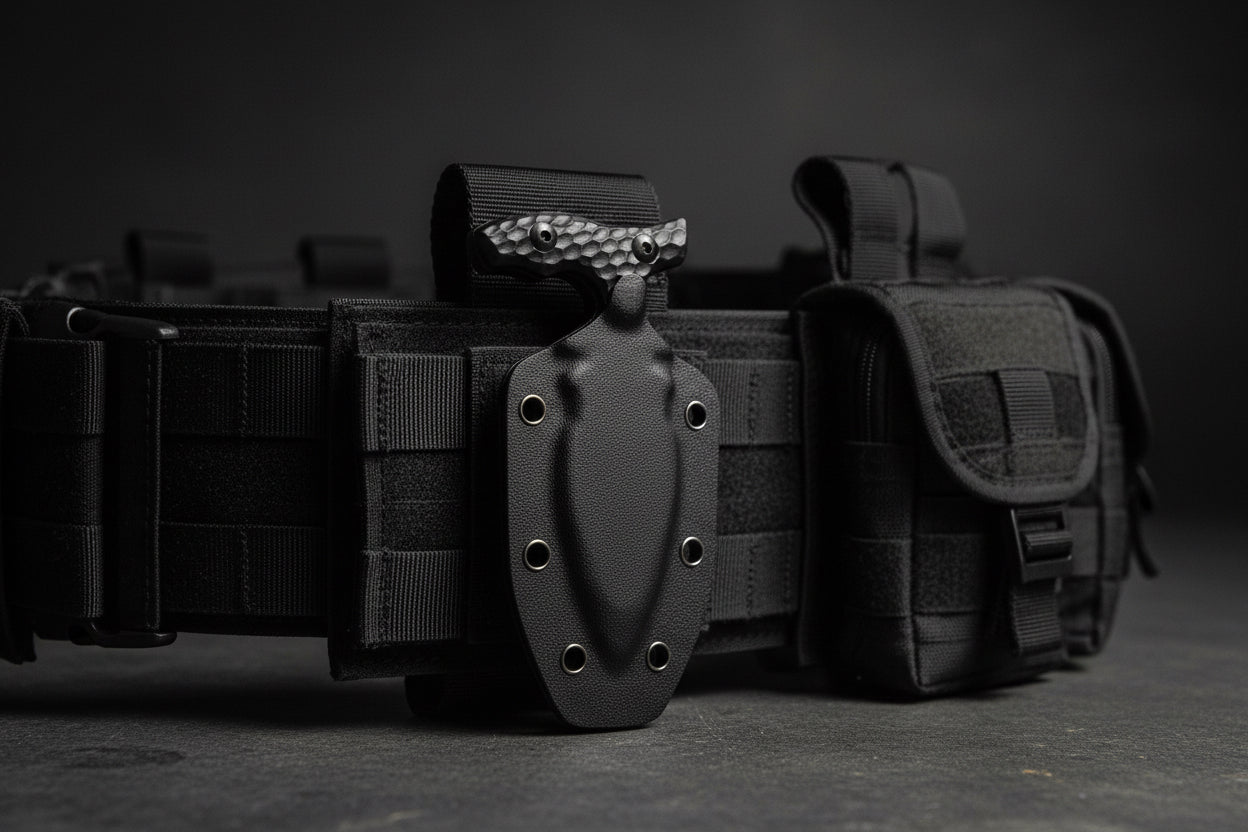 Blackout Push Dagger – Compact tactical knife in 420HC