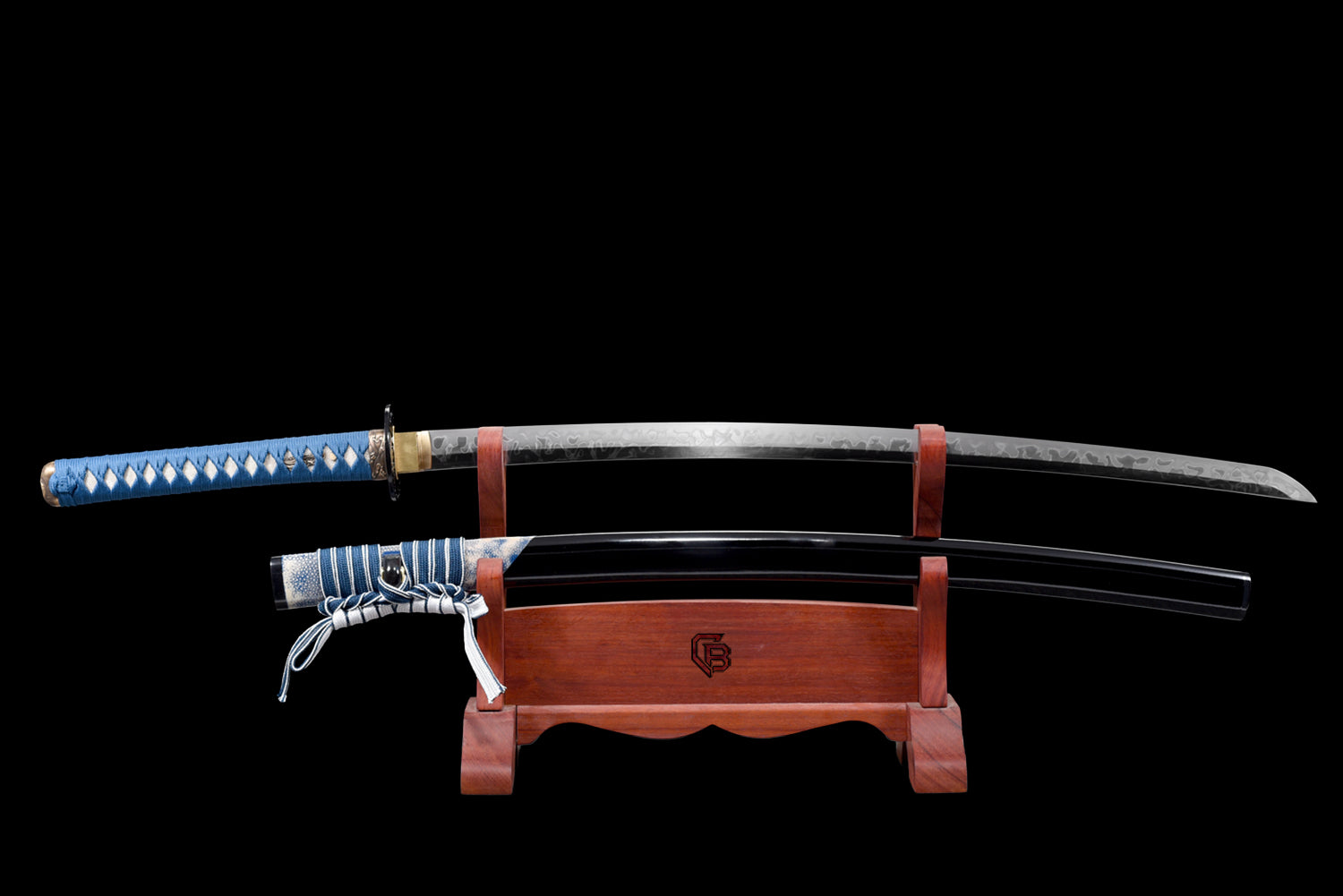 Blue Sky Katana – T10 steel with Hitatsura Hamon