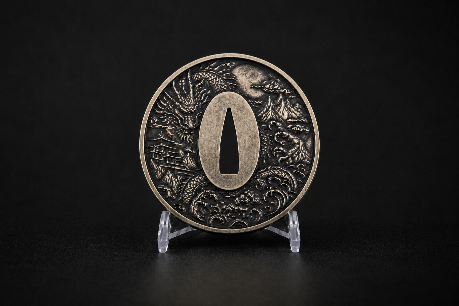 Breath of the Dragon Tsuba