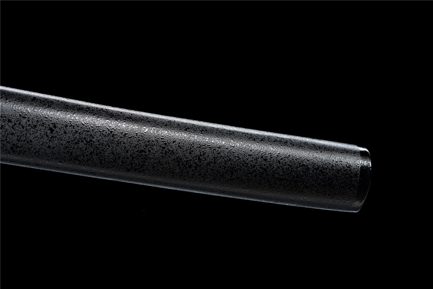 Hidden Gem Katana – Blue blade T10 steel with stone pattern