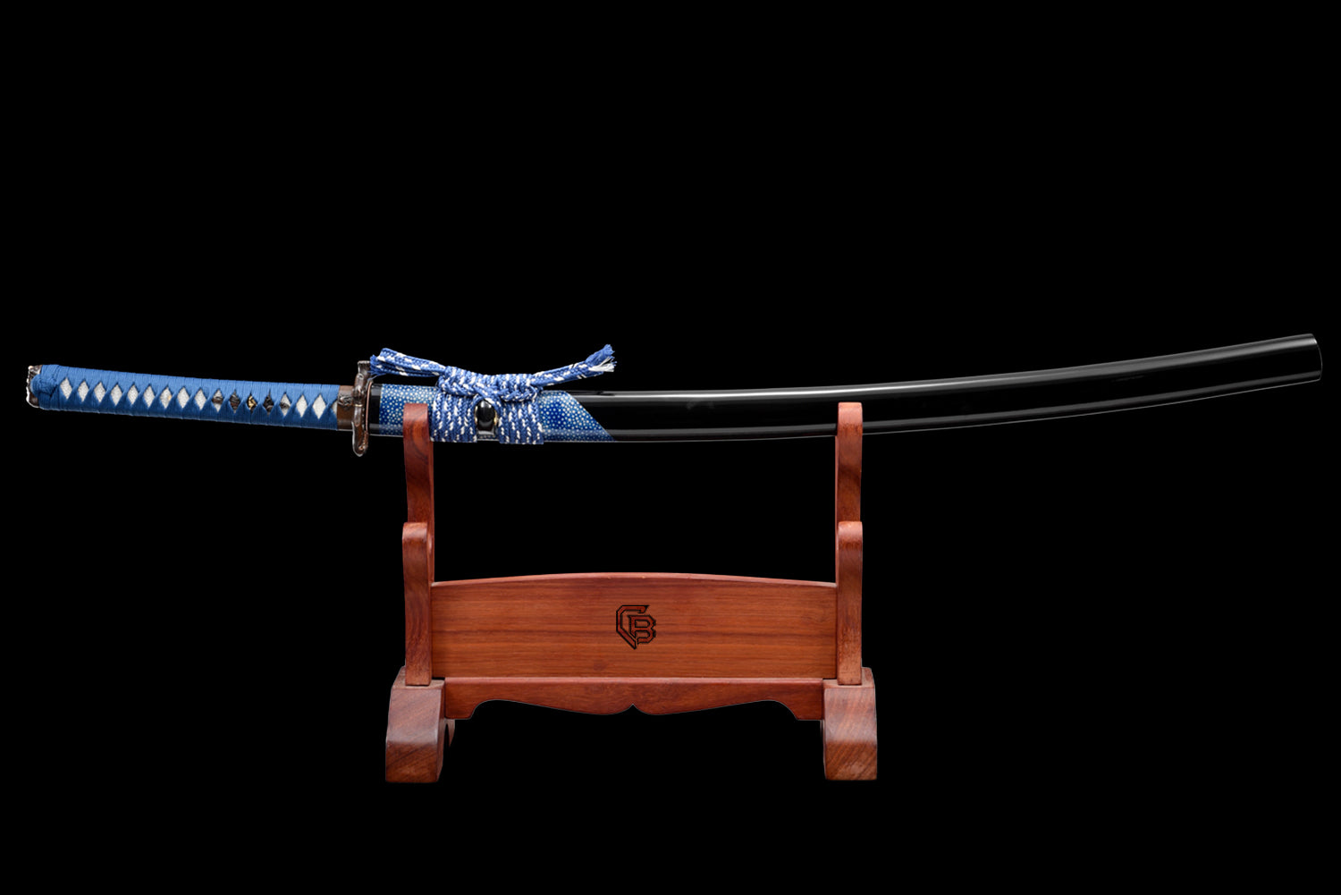 Mystic Mist Katana – Hand Forged Folded Steel & Clay Tempered Hamon