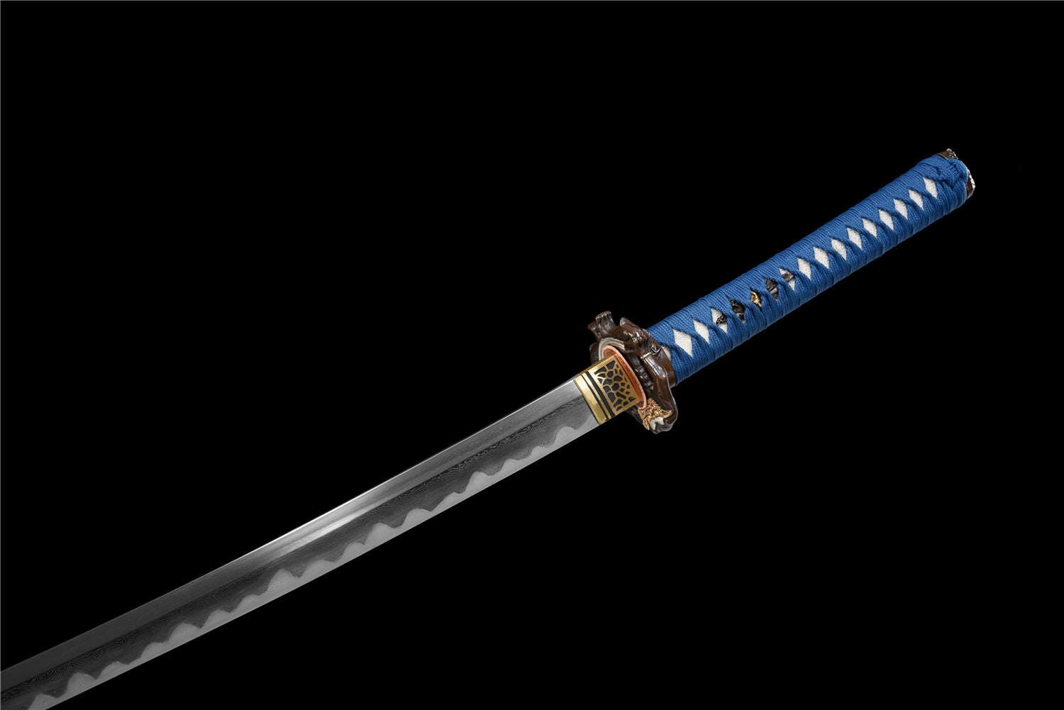 Mystic Mist Katana – Handsmidd Vikstål & Lerhärdad Hamon