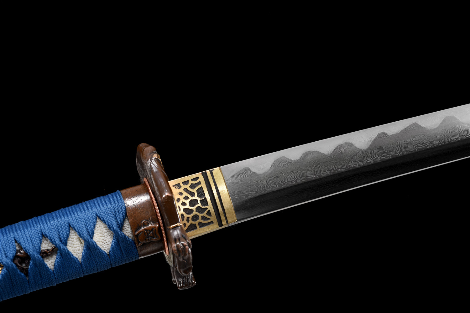 Mystic Mist Katana – Handsmidd Vikstål & Lerhärdad Hamon