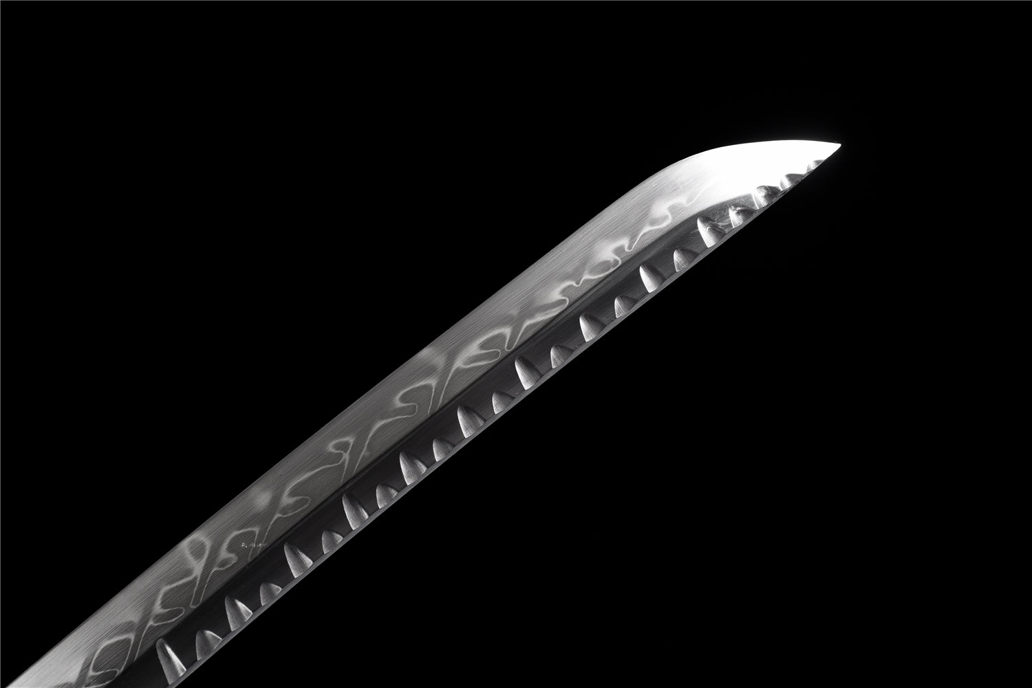 Petalfall Katana - Handgjort Samurajsvärd i T10-stål - Stone Pattern