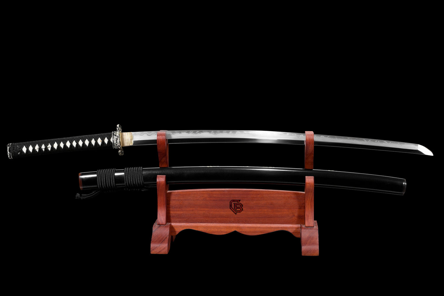 Tsuru Katana – Folded steel with wavy hamon